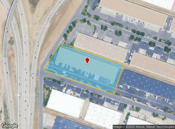  13801 E 33Rd Pl, Aurora, CO Parcel Map