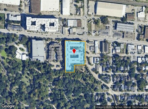  2411 Washington Ave, Houston, TX Parcel Map