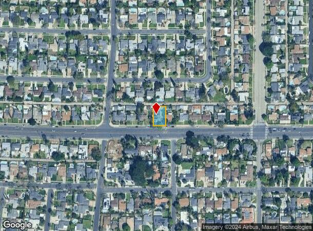  23259 Victory Blvd, West Hills, CA Parcel Map