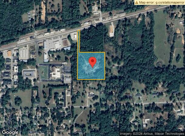  1521 E Rusk St, Jacksonville, TX Parcel Map