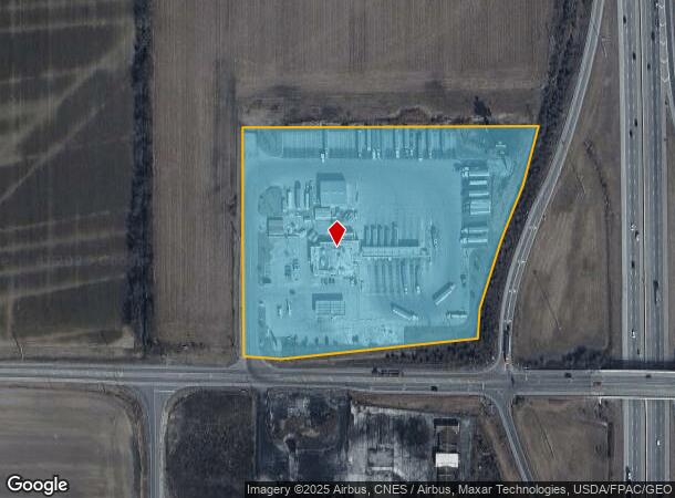  13190 Deshler Rd, North Baltimore, OH Parcel Map