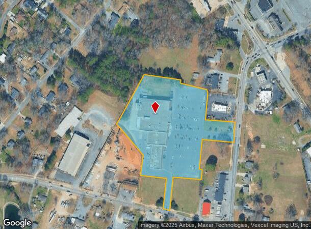  4400 Potter Rd, Matthews, NC Parcel Map