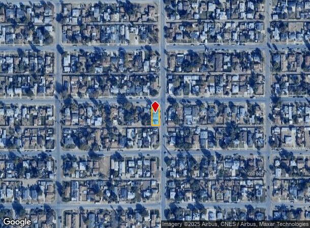  701 Woodrow Ave, Bakersfield, CA Parcel Map