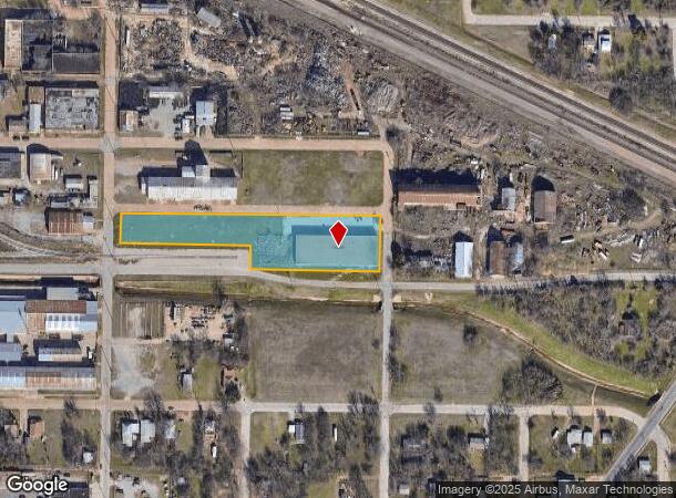 406 Oak St, Wichita Falls, TX Parcel Map
