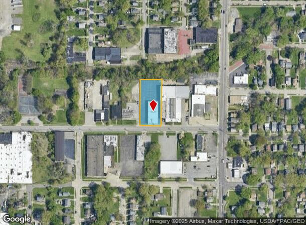  485 Morgan Ave, Akron, OH Parcel Map
