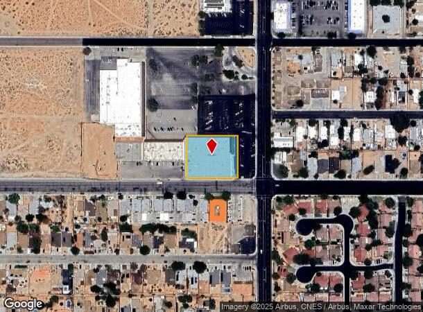  1301 N Norma St, Ridgecrest, CA Parcel Map