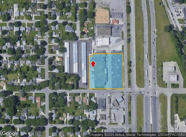 1911 E Mitchell Ave, Waterloo, IA Parcel Map