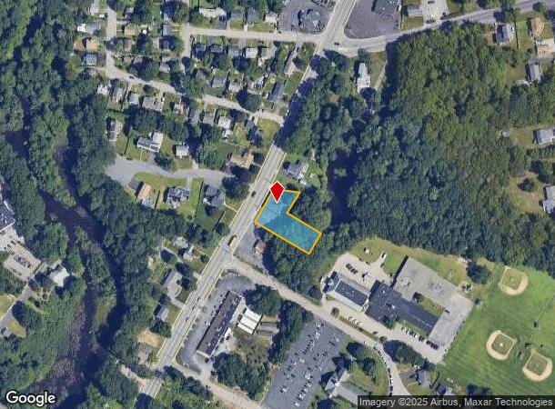 495 Central Ave, Seekonk, MA Parcel Map