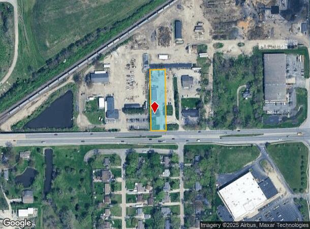 9802 E 56Th St, Indianapolis, IN Parcel Map