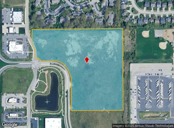 13507 Parkside Dr, Fishers, IN Parcel Map