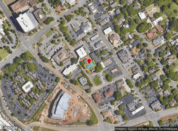  525 Fountain Row Sw, Huntsville, AL Parcel Map