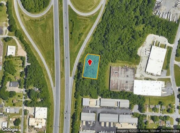  348 Habersham Rd, High Point, NC Parcel Map
