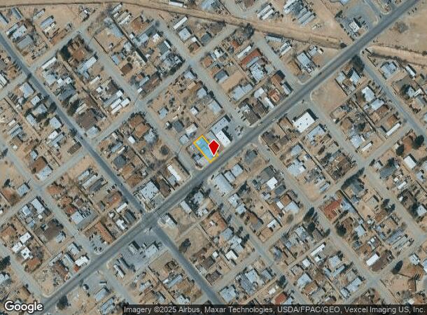 907 Fabens St, Fabens, TX Parcel Map