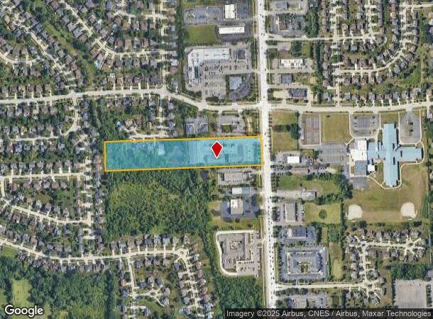  6215 N Canton Center Rd, Canton, MI Parcel Map