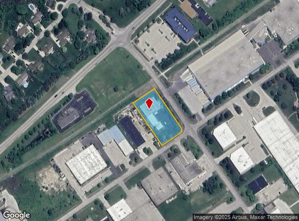 W190s8151 Mercury Dr, Muskego, WI Parcel Map