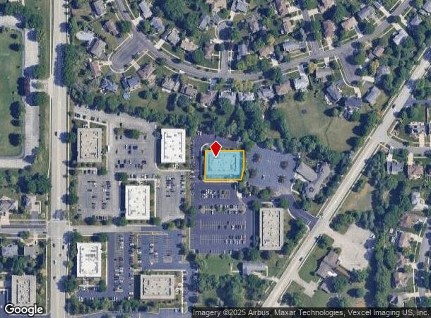 1745 S Naperville Rd, Wheaton, IL Parcel Map