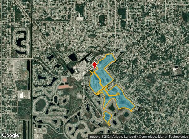  3375 Bayside Lakes Blvd Se, Palm Bay, FL Parcel Map