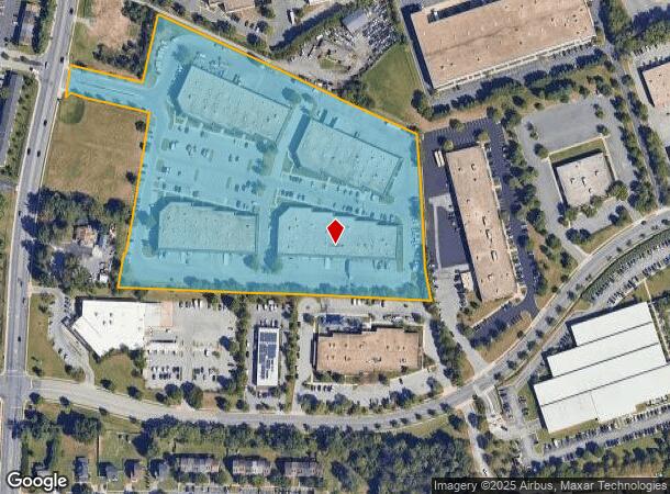  2601 N Rolling Rd, Windsor Mill, MD Parcel Map