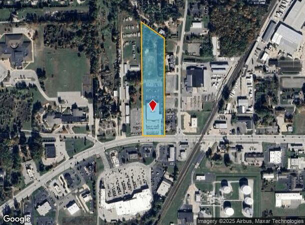 12815 Adams Rd, Granger, IN Parcel Map