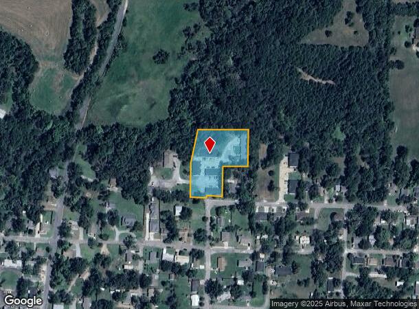  1507 Pine St, Bonham, TX Parcel Map