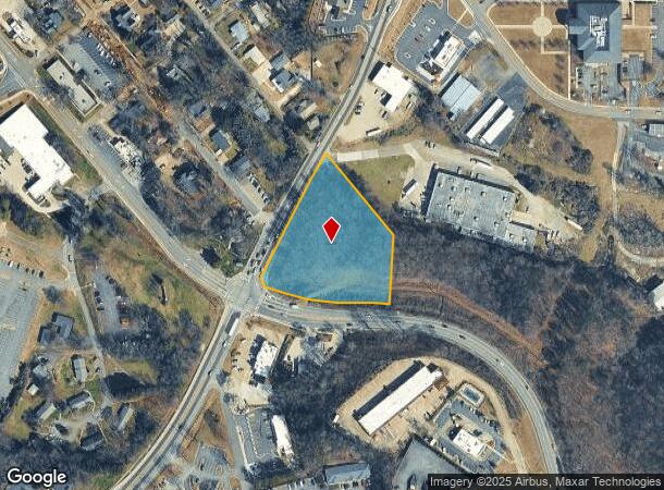 S Chestatee St, Dahlonega, GA Parcel Map