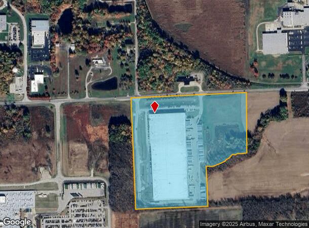  1825 W 450 S, Columbus, IN Parcel Map