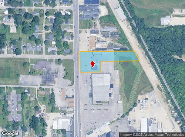  1908 N Walnut St, Muncie, IN Parcel Map