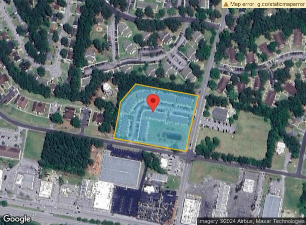  401 Whitehall Ln, Jacksonville, NC Parcel Map