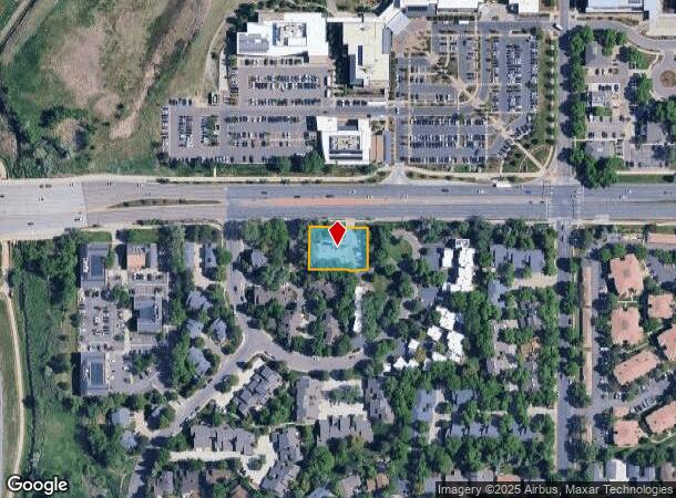 4610 Arapahoe Ave, Boulder, CO Parcel Map