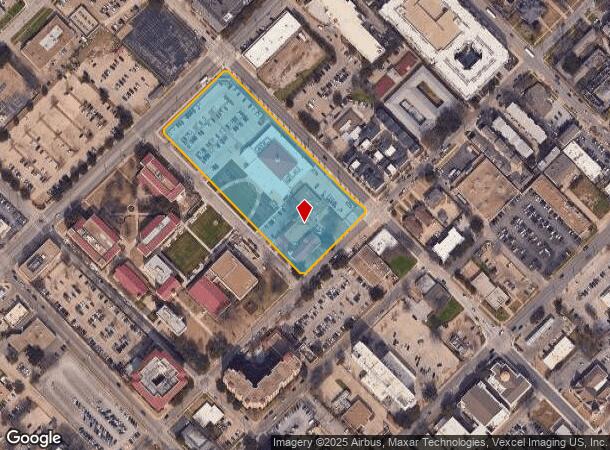  1200 Apple St, Dallas, TX Parcel Map