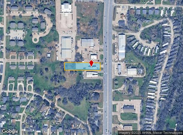 317 N Broadway St, Joshua, TX Parcel Map