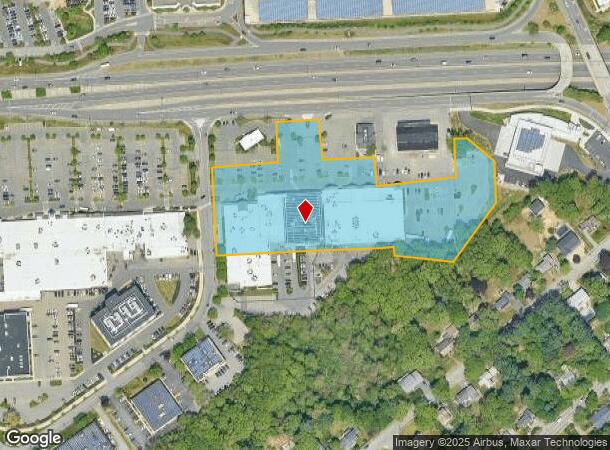 Worcester St, Natick, MA Parcel Map