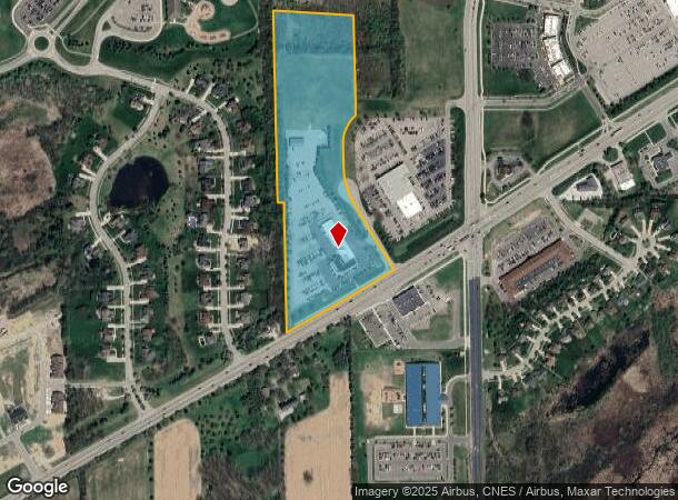  7112 E Michigan Ave, Saline, MI Parcel Map