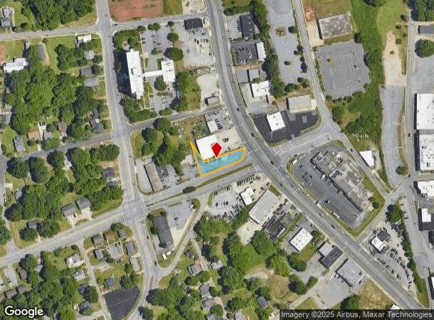  1122 S Main St, High Point, NC Parcel Map