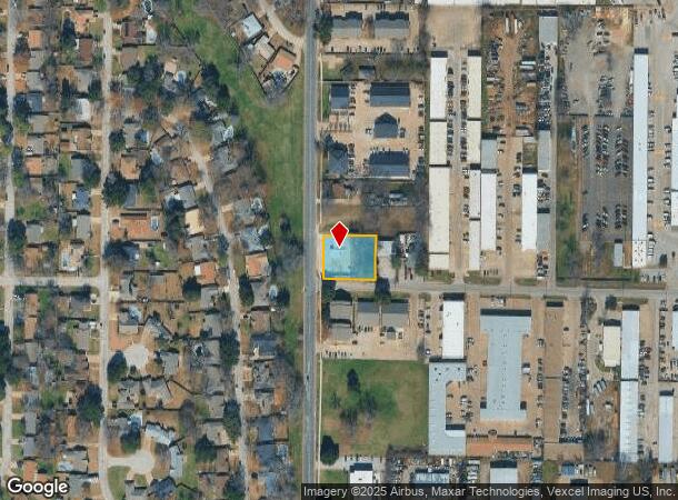 2517 Medlin Dr, Arlington, TX Parcel Map