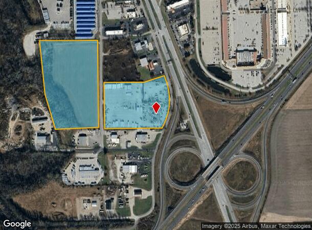  Hartman Rd, Edinburgh, IN Parcel Map