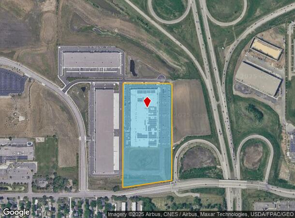 8701 95Th Ave, Minneapolis, MN Parcel Map