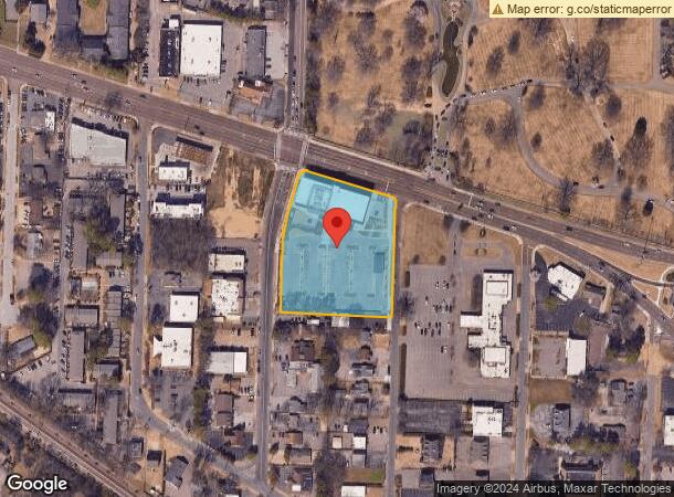  5575 Poplar Ave, Memphis, TN Parcel Map