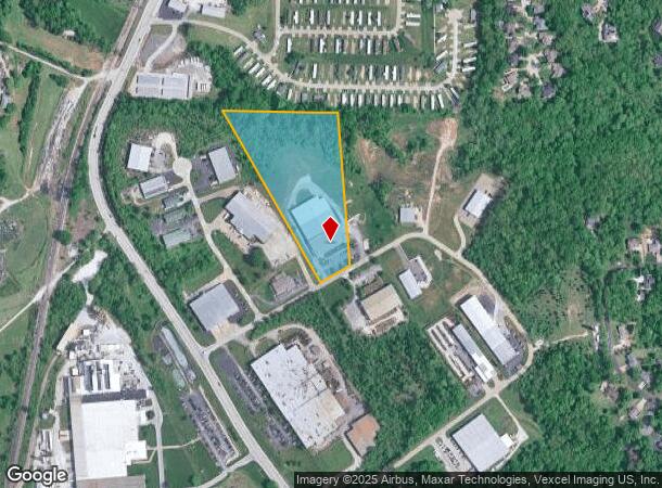 1180 Mason Cir N, Pevely, MO Parcel Map