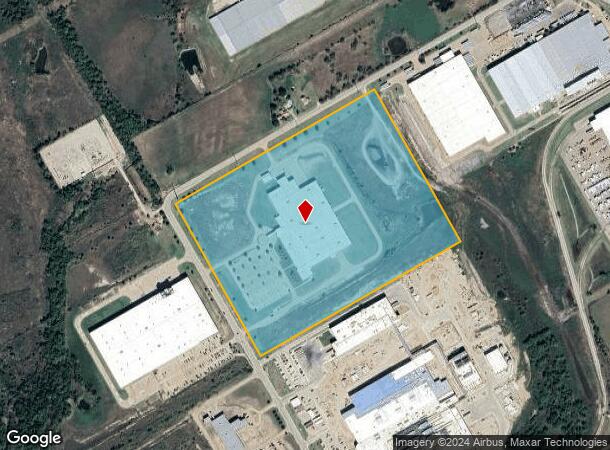  4400 Sterilite Dr, Ennis, TX Parcel Map