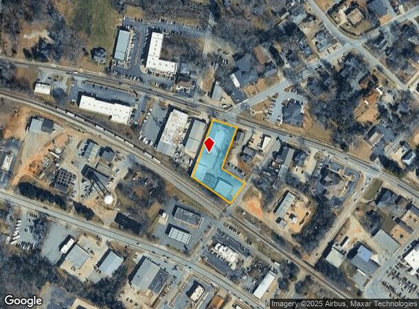  118 W Athens St, Winder, GA Parcel Map