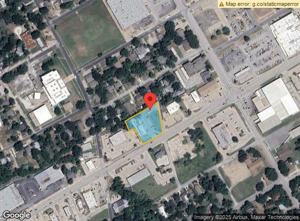  700 W 7Th Ave, Corsicana, TX Parcel Map