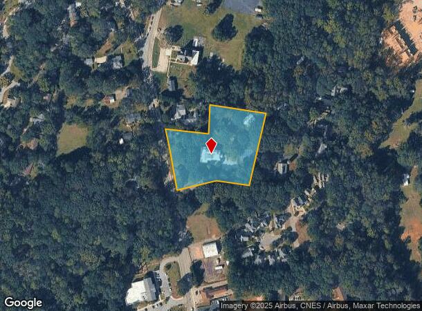  621 S Mechanic St, Pendleton, SC Parcel Map