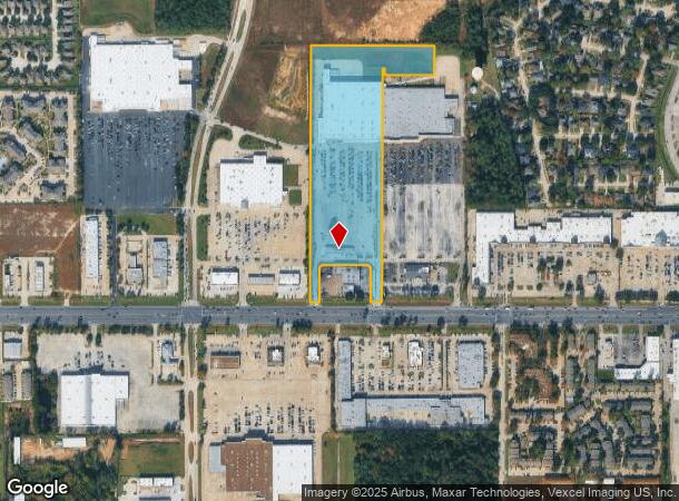 9665 Fm 1960 Bypass Rd W, Humble, TX Parcel Map