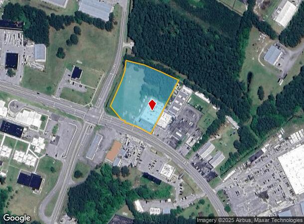 611 Bell Fork Rd, Jacksonville, NC Parcel Map