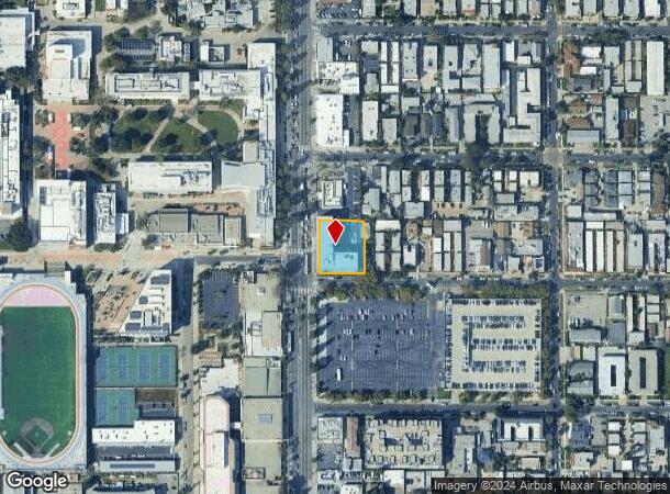  800 N Vermont Ave, Los Angeles, CA Parcel Map