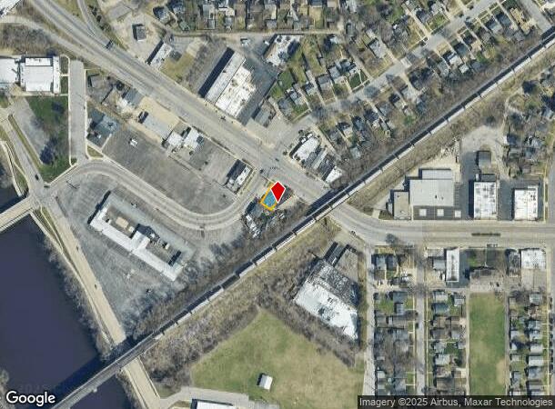  1202 Mishawaka Ave, South Bend, IN Parcel Map