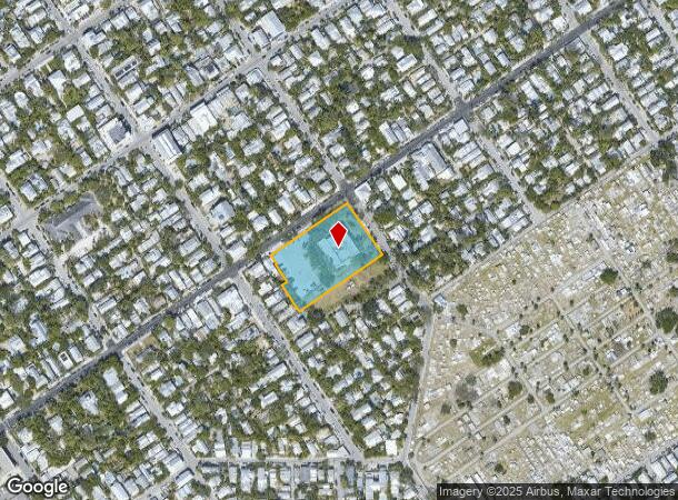  808 Southard St, Key West, FL Parcel Map