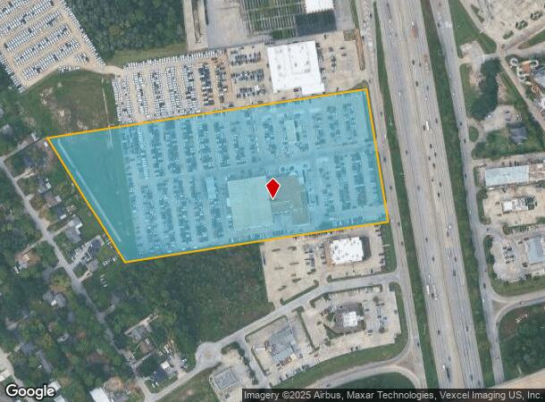 21027 Interstate 45, Spring, TX Parcel Map