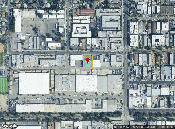 14938 Delano St, Van Nuys, CA Parcel Map